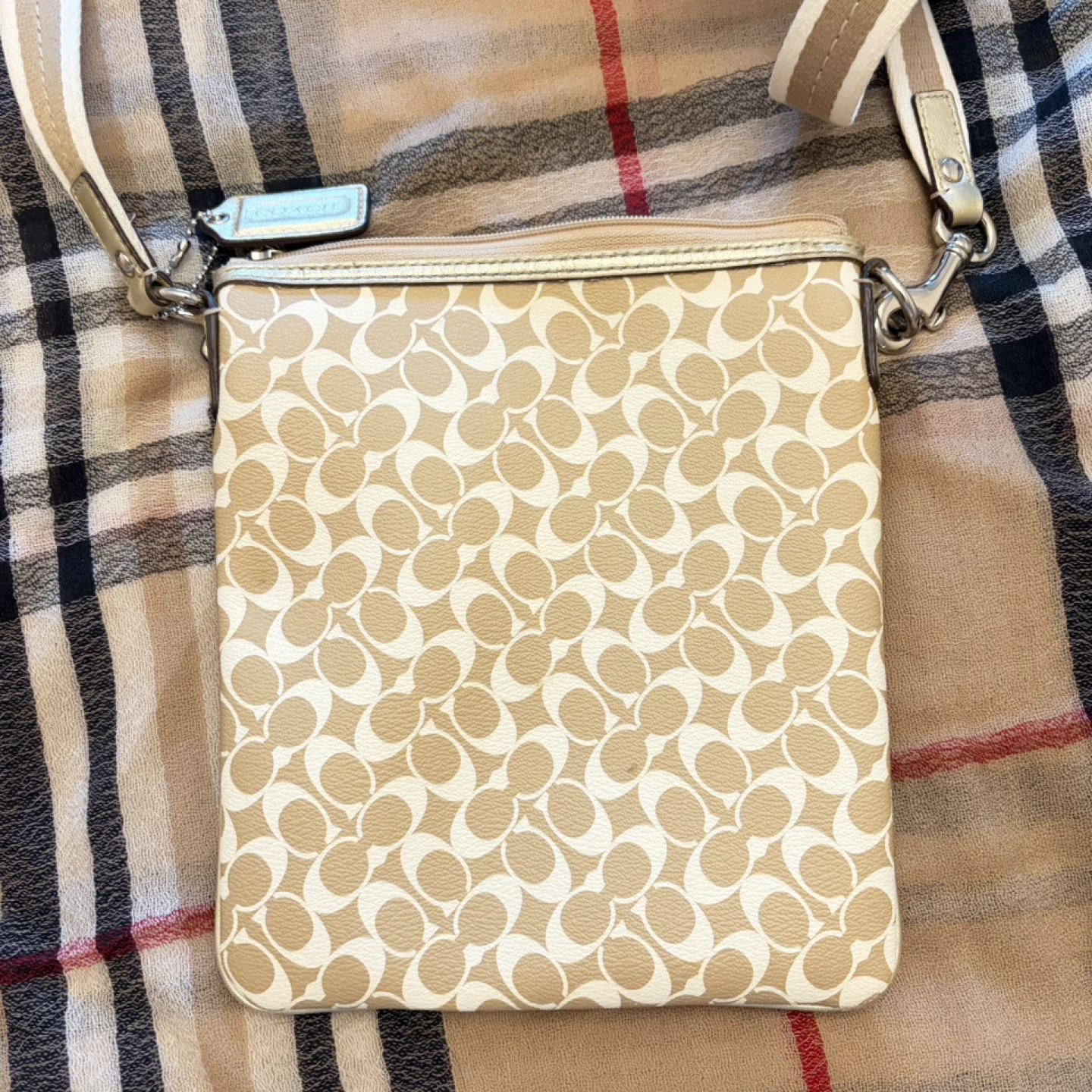 Coach Signature Monogram Crossbody Bag - photo 2