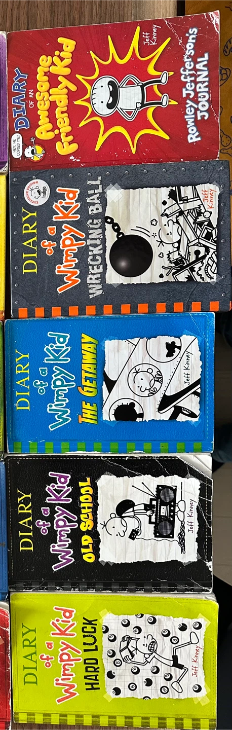 Diary of a Wimpy Kid Book Collection (5 Books)