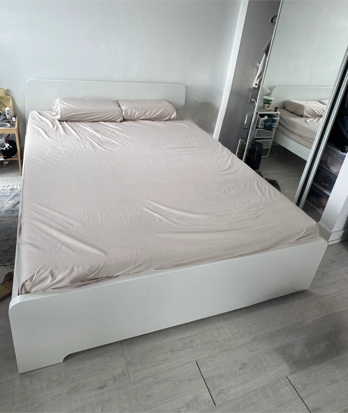 IKEA ÅSBYGDA Bed Frame with mattress