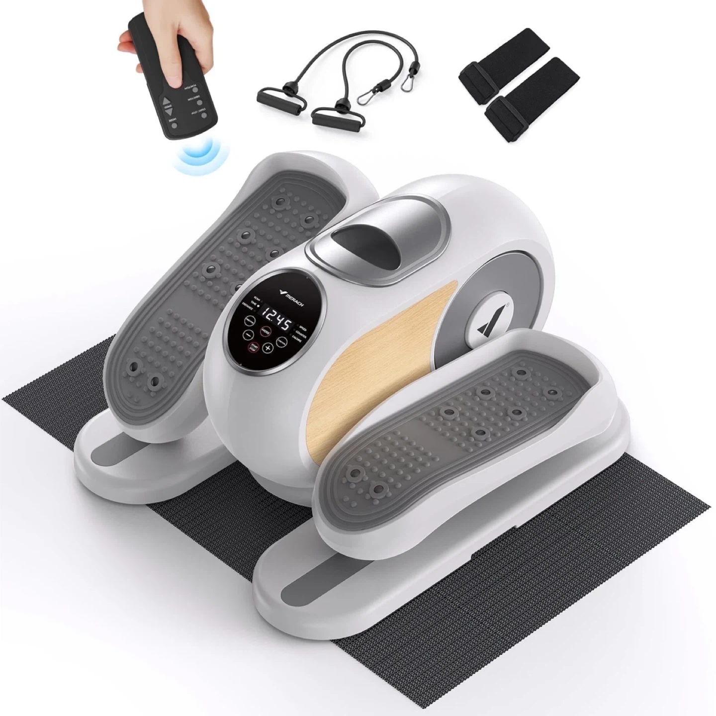 MERACH Under Desk Elliptical with Remote