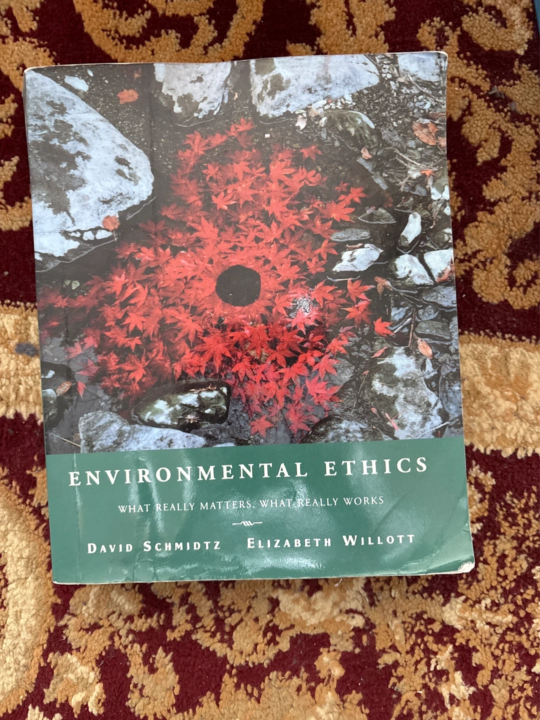 Environmental Ethics: What Really Matters, What Really Works