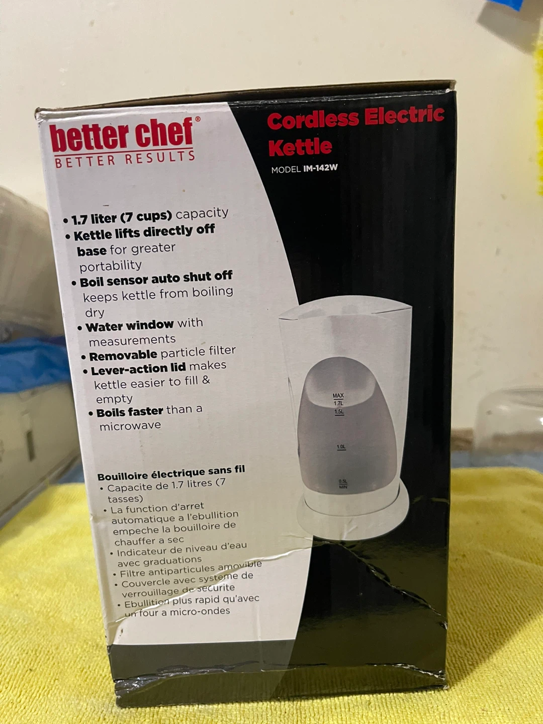 Better Chef Cordless Electric Kettle - photo 2