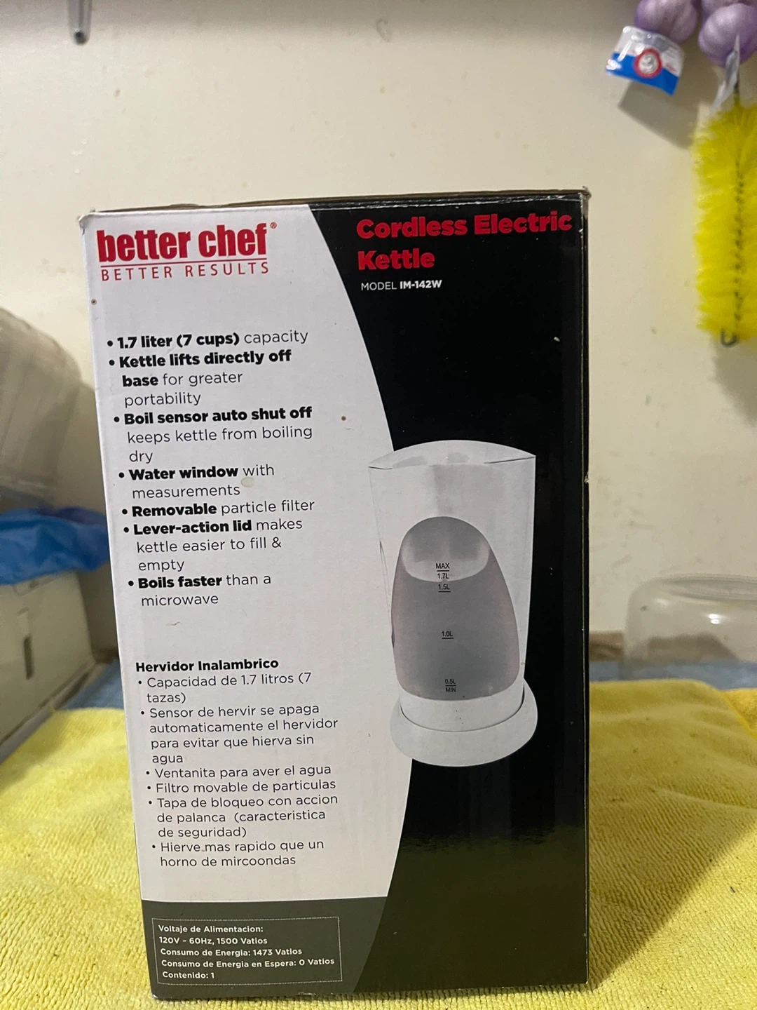 Better Chef Cordless Electric Kettle - photo 4