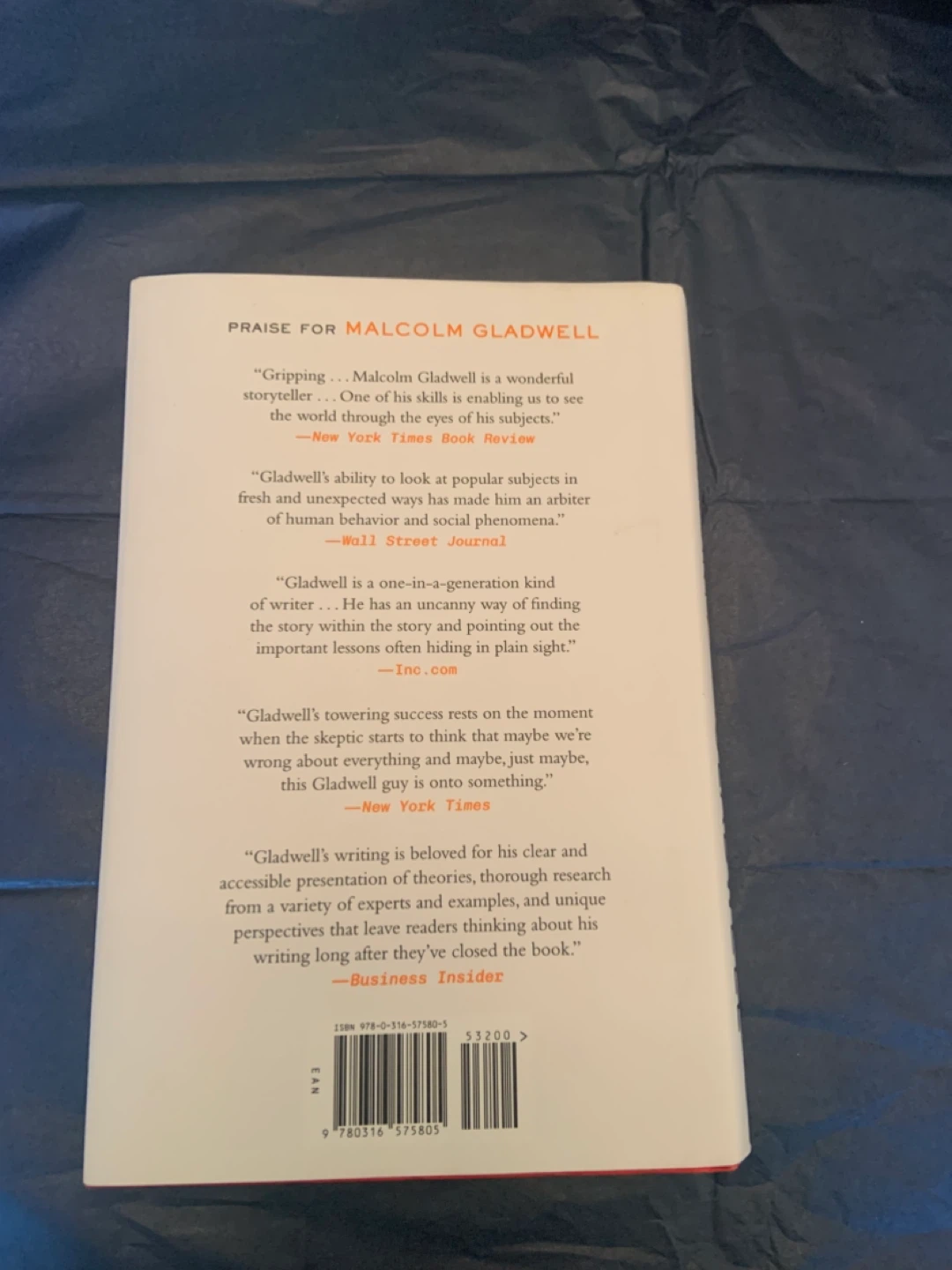 Malcolm Gladwell "Revenge of the Tipping Point" Book - photo 3