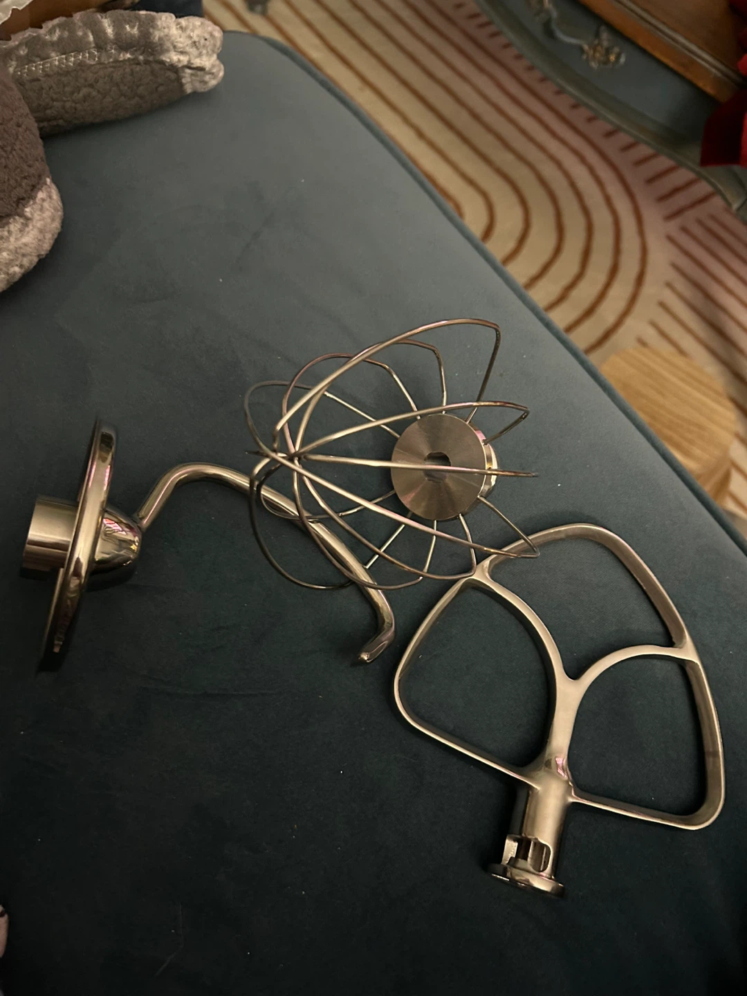 Stand Mixer Attachments - Dough Hook, Whisk, Flat Beater - photo 3