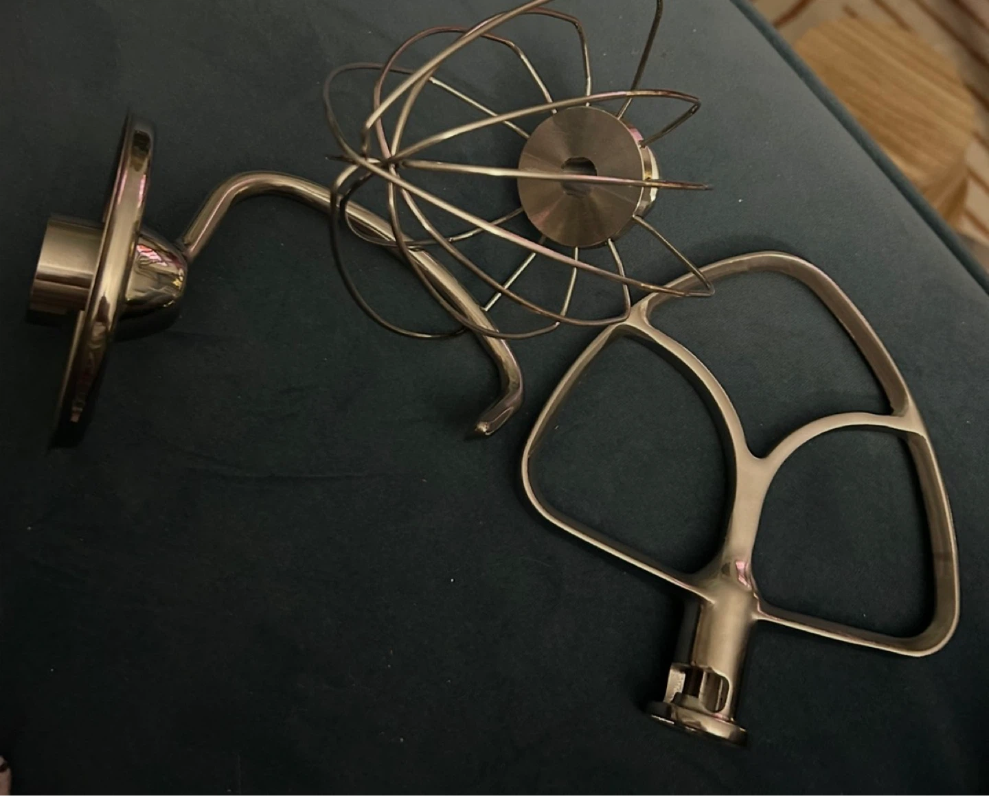 Stand Mixer Attachments - Dough Hook, Whisk, Flat Beater - photo 2