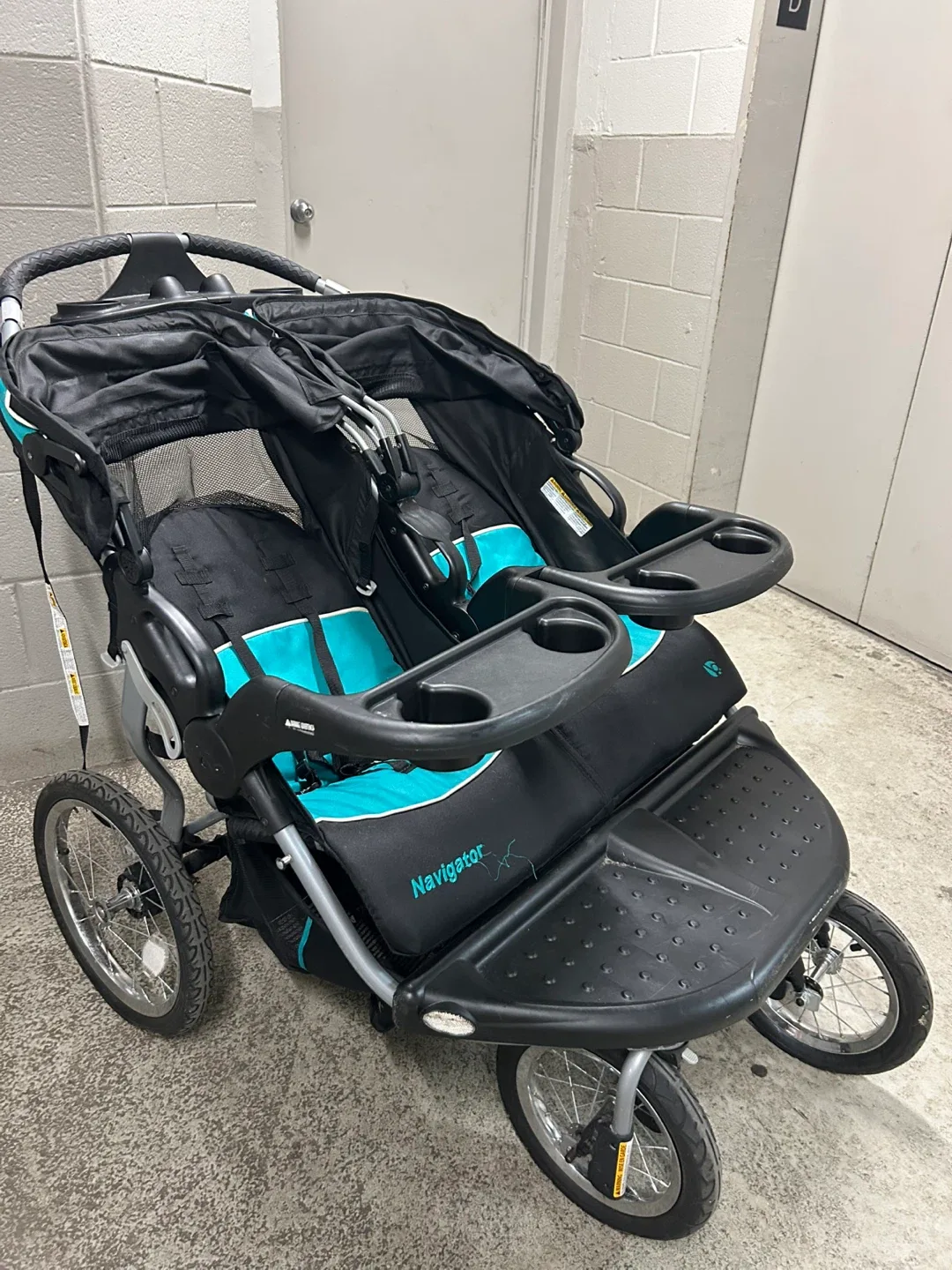 Baby Trend Navigator Double Jogger Stroller