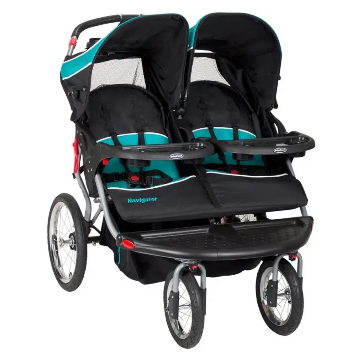 Baby Trend Navigator Double Jogger Stroller - photo 5