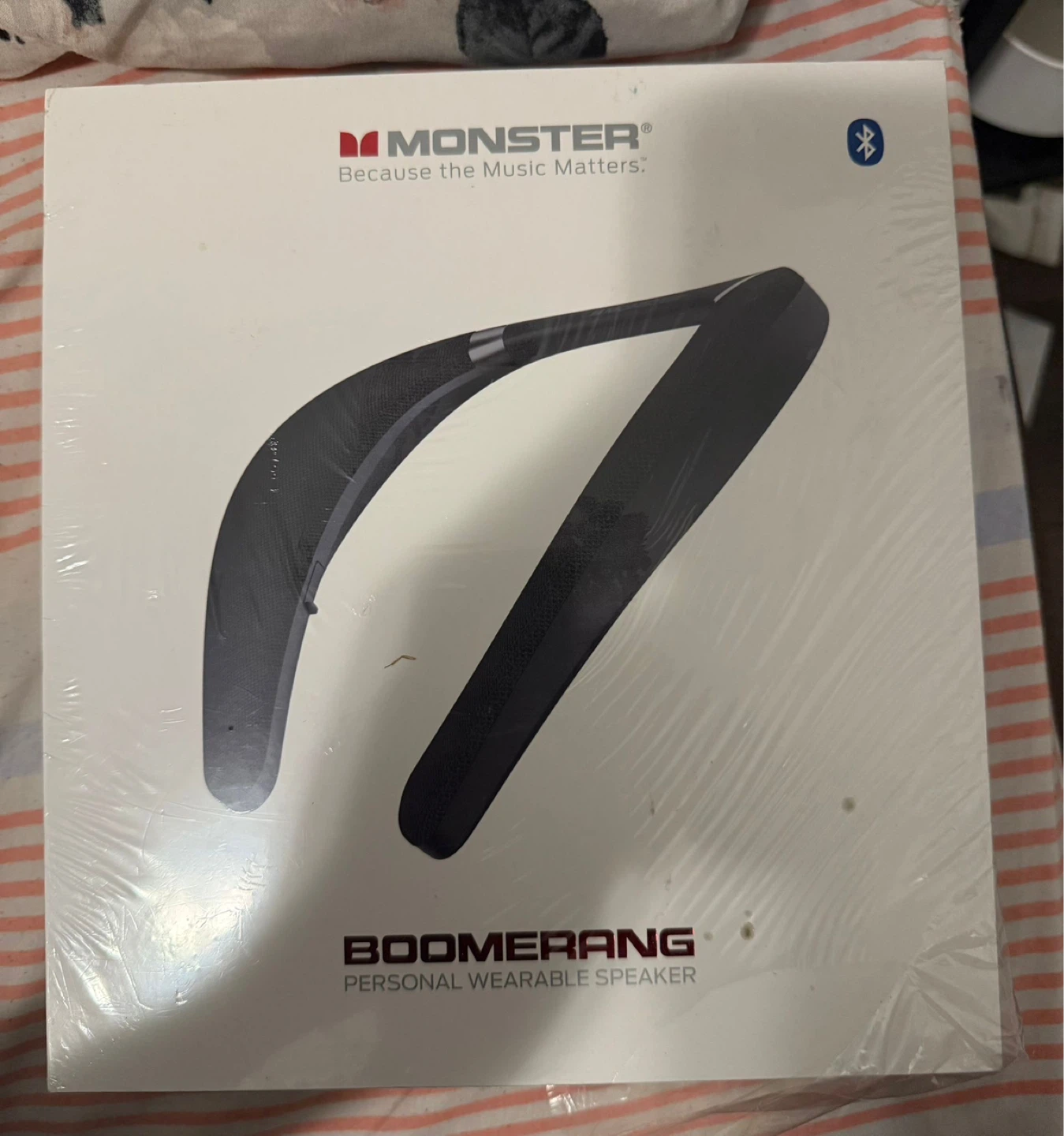 Monster Boomerang Personal Wearable Speaker