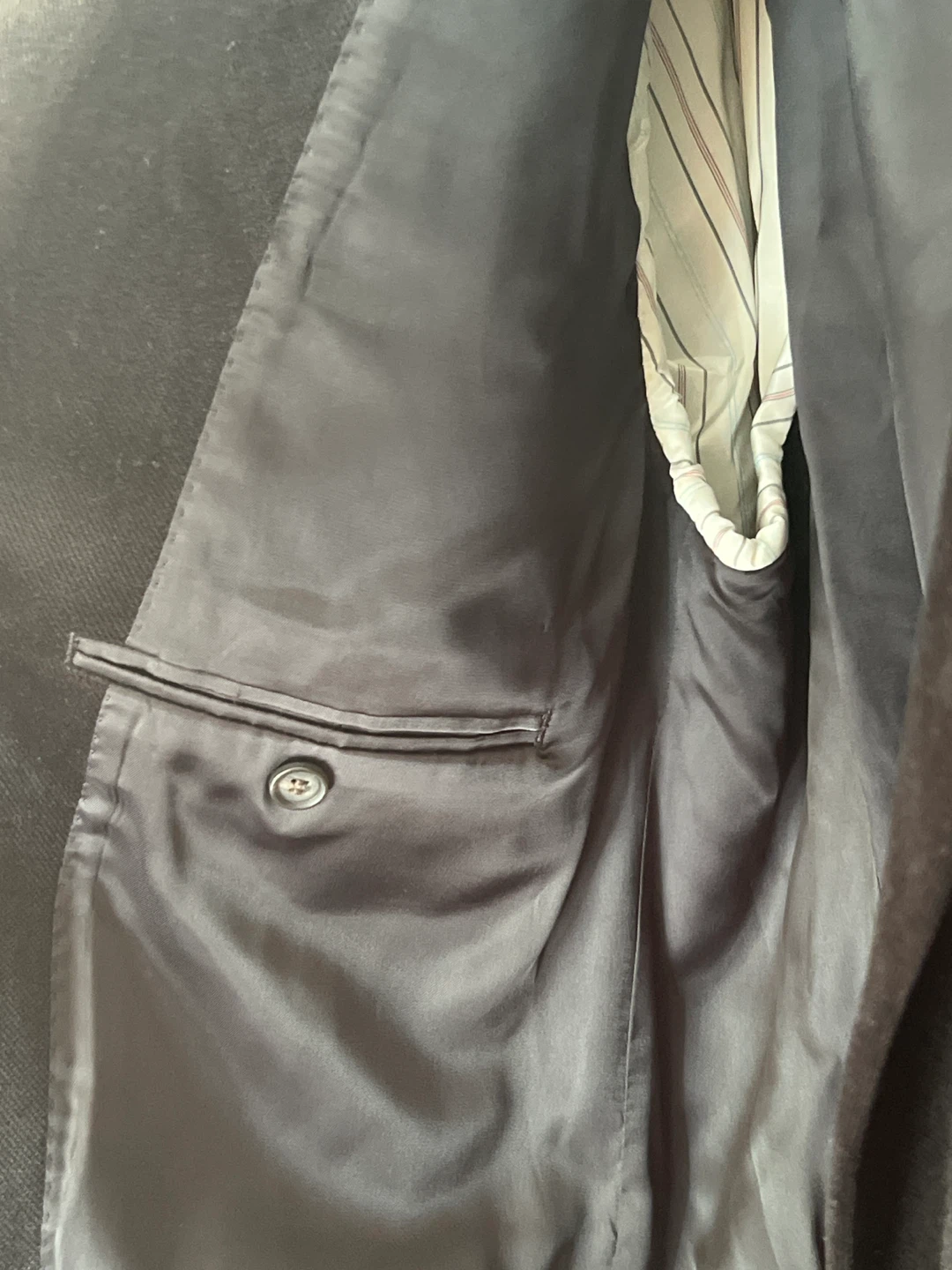 Lauren Ralph Lauren Black Velvet Blazer 44R - photo 4