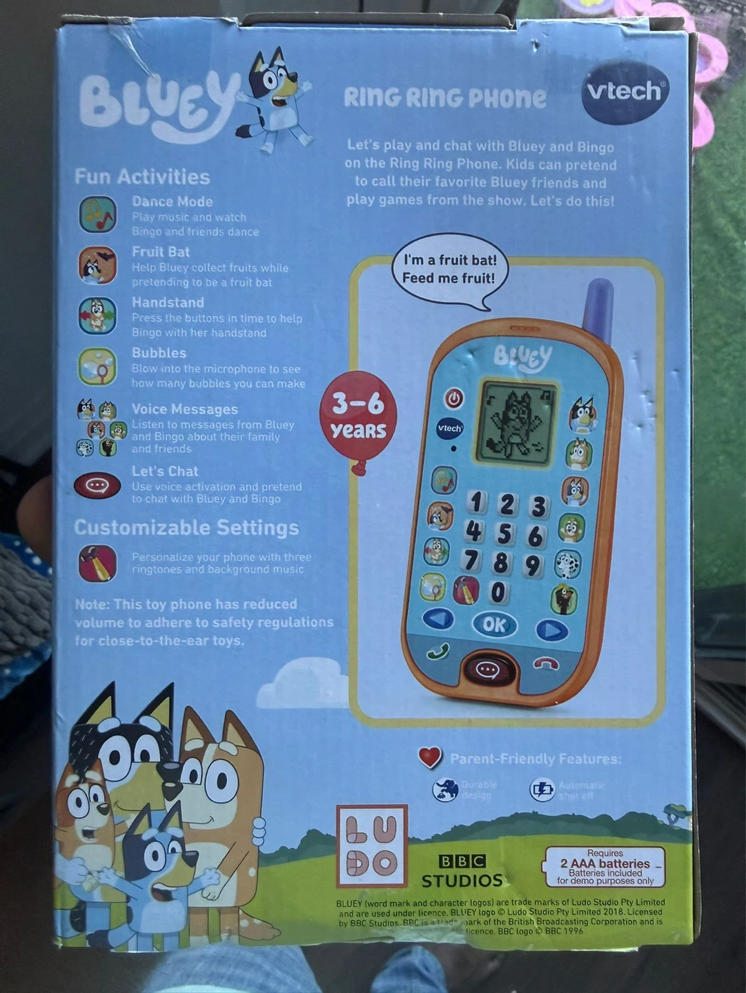 VTech Bluey Ring Ring Phone - photo 4