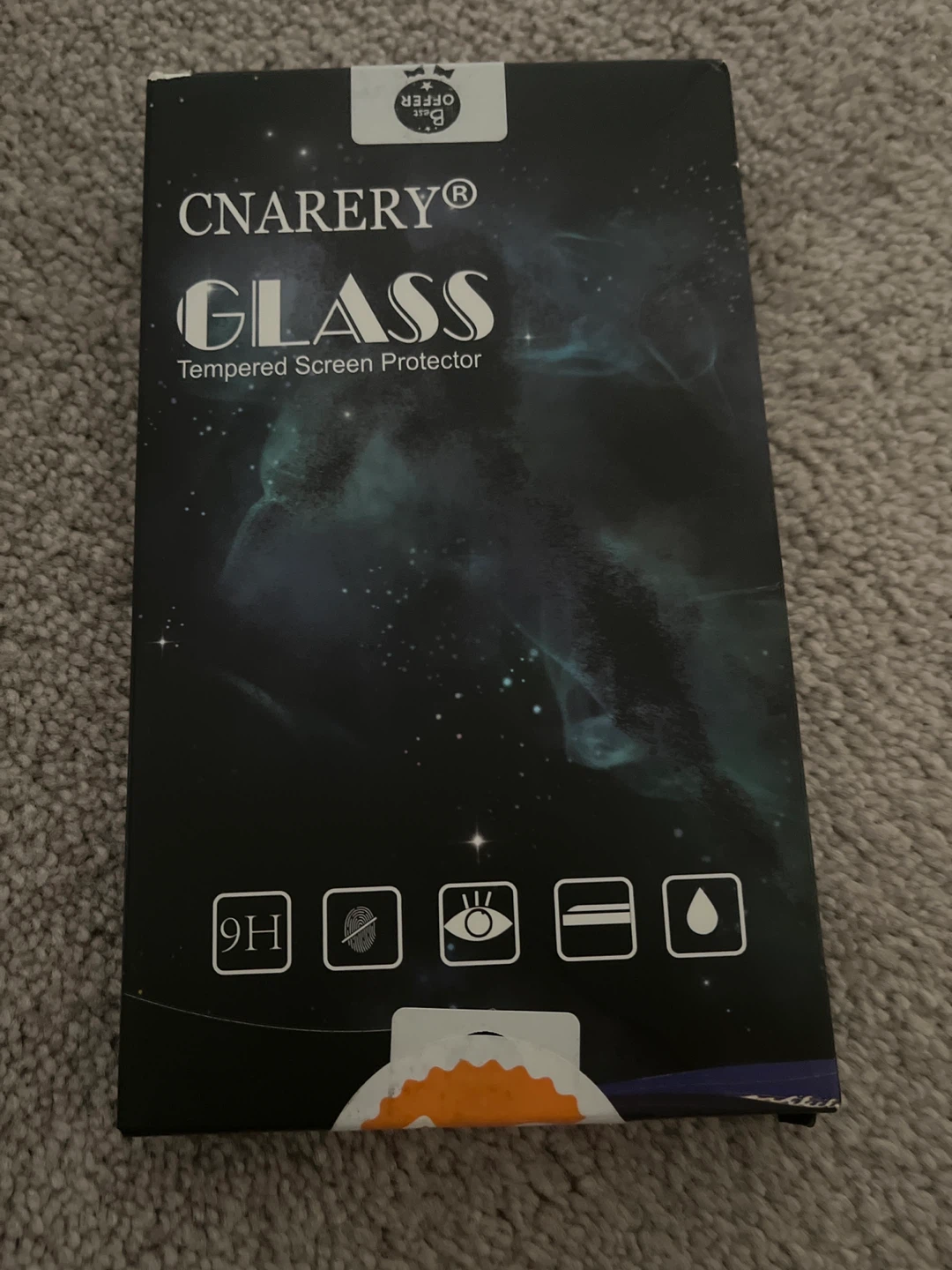 CNARERY Tempered Glass Screen Protector for iPhone 13 Pro Max