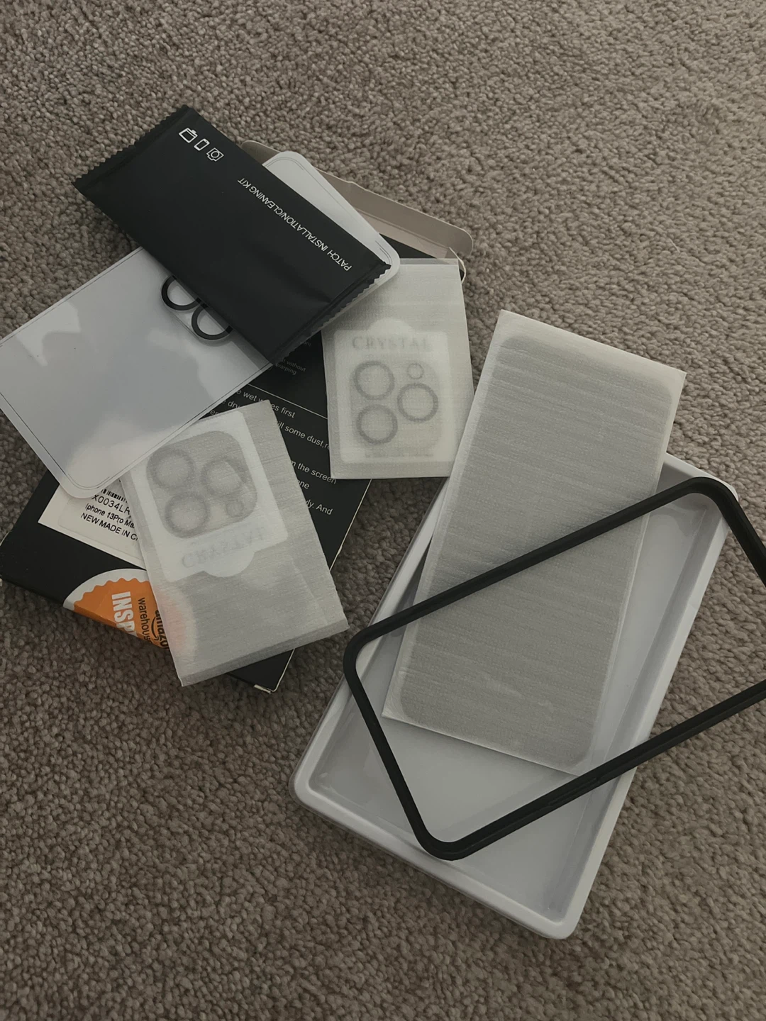 CNARERY Tempered Glass Screen Protector for iPhone 13 Pro Max - photo 3