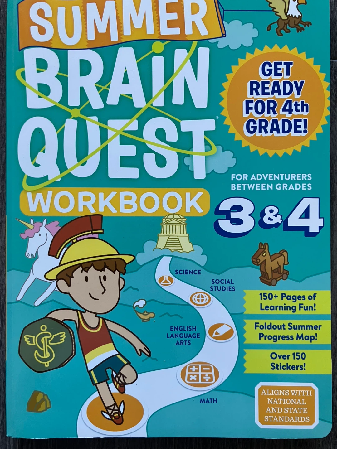 Summer Brain Quest Workbook Between Grades 3 & 4