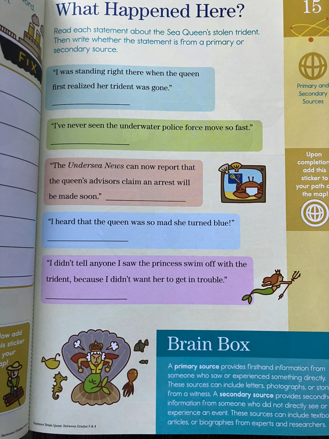 Summer Brain Quest Workbook Between Grades 3 & 4 - photo 4