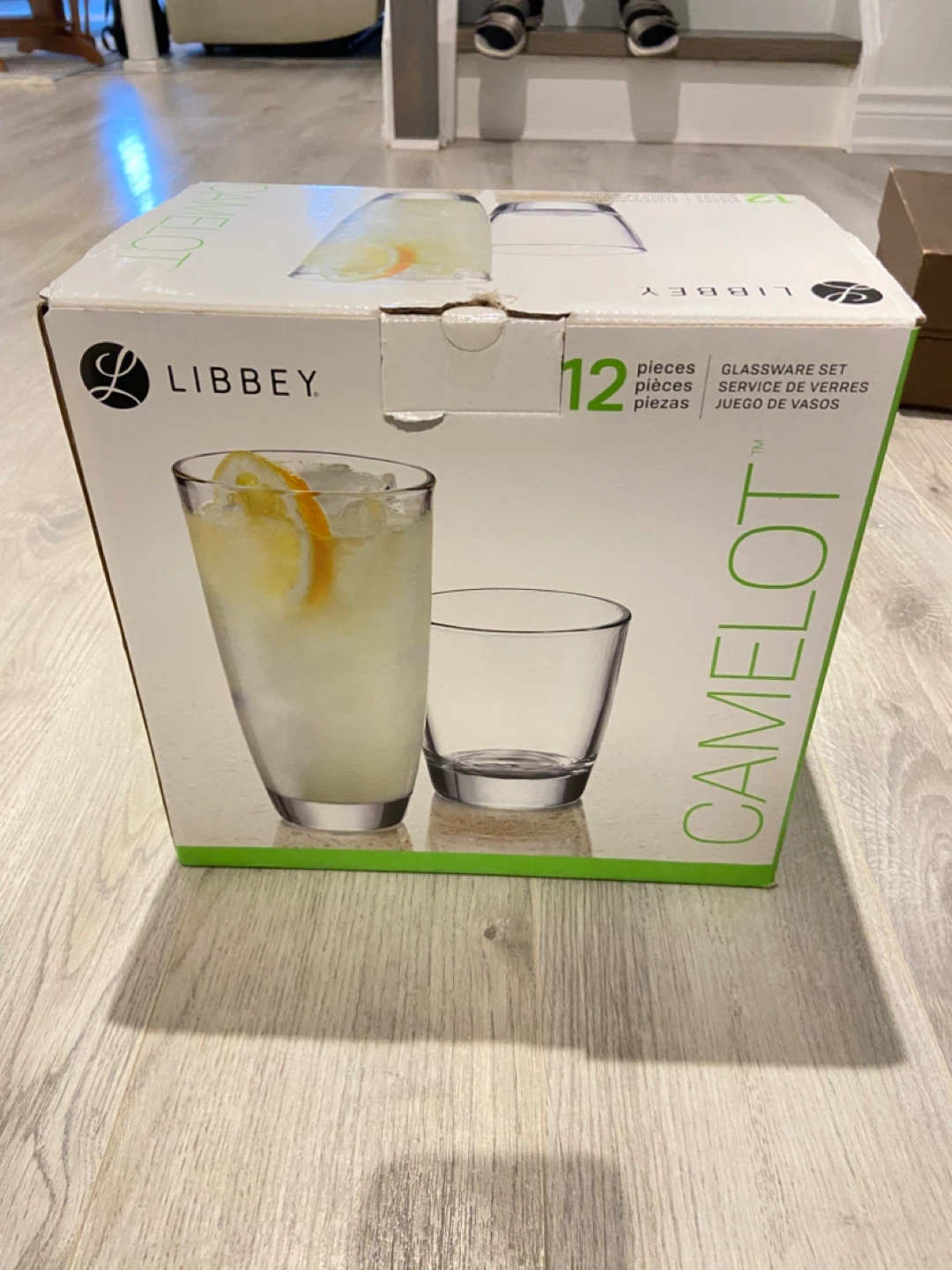 Libbey Camelot Glassware Set - 12 Pieces