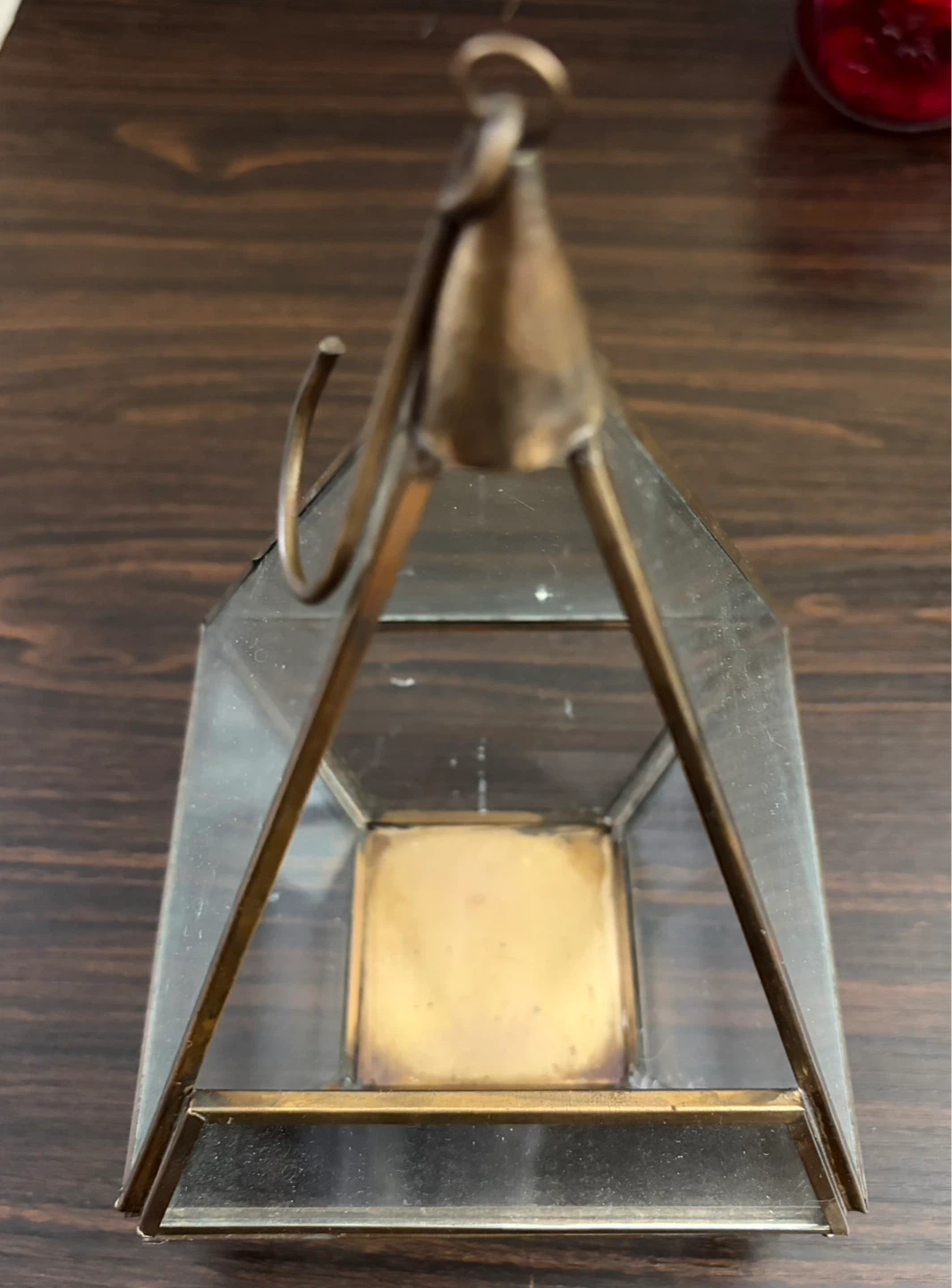 Hanging Geometric Terrarium Lantern - photo 4