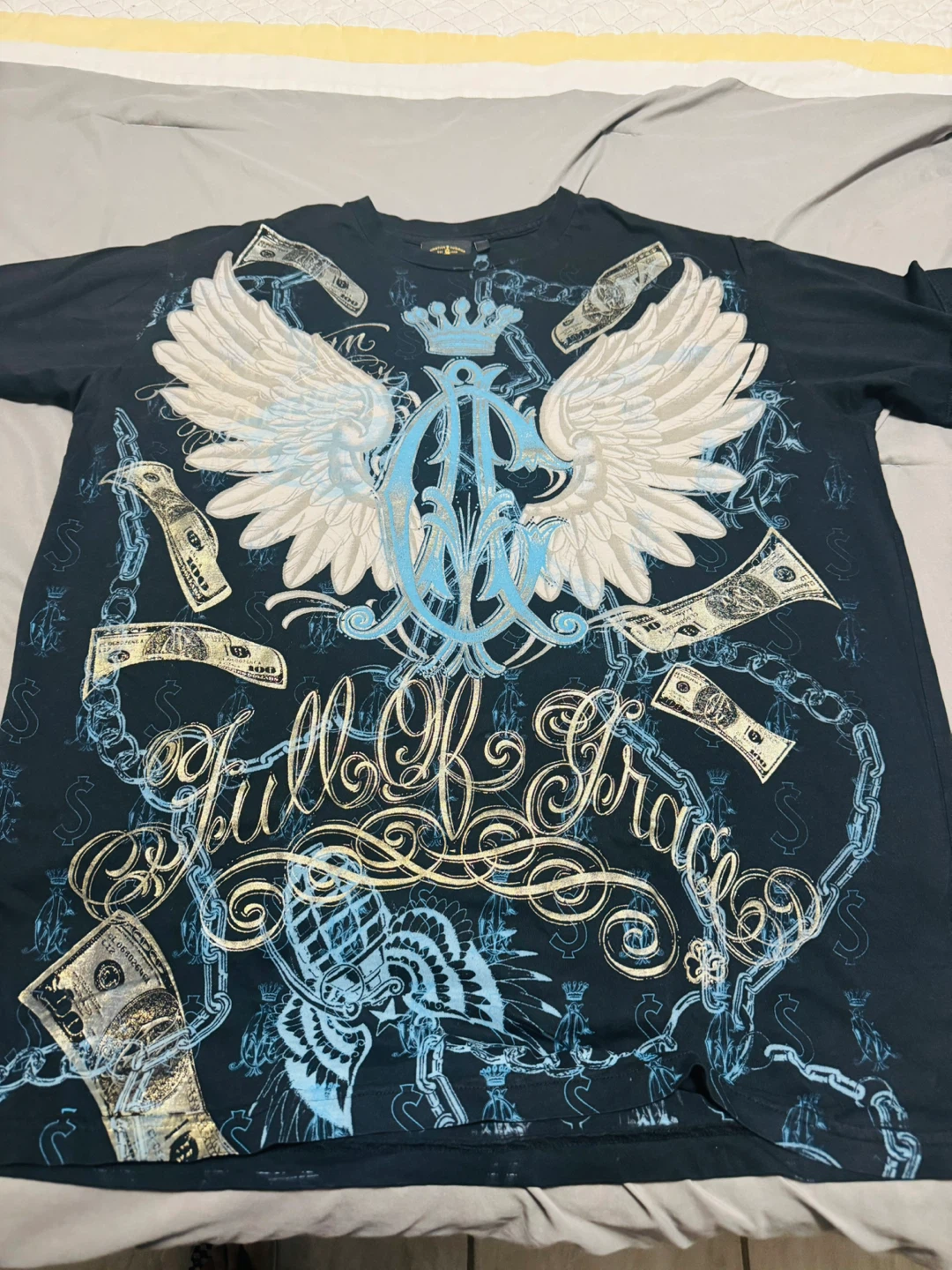 Christian Audigier Graphic T-Shirt XL