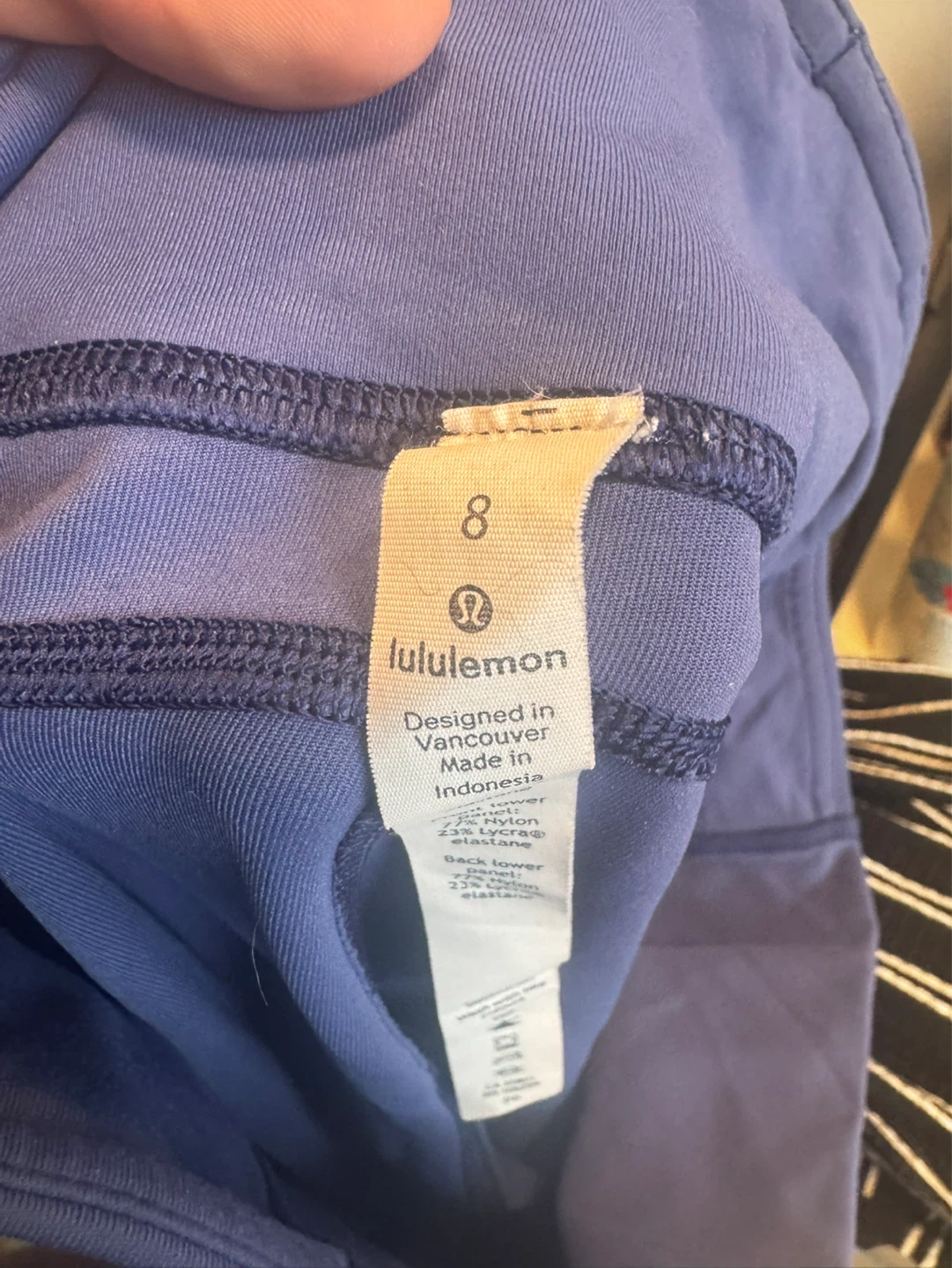 Lululemon Blue Leggings Size 8 - photo 3