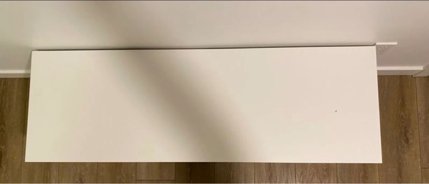 Like new ikea white 6 drawers *Free delivery - photo 2