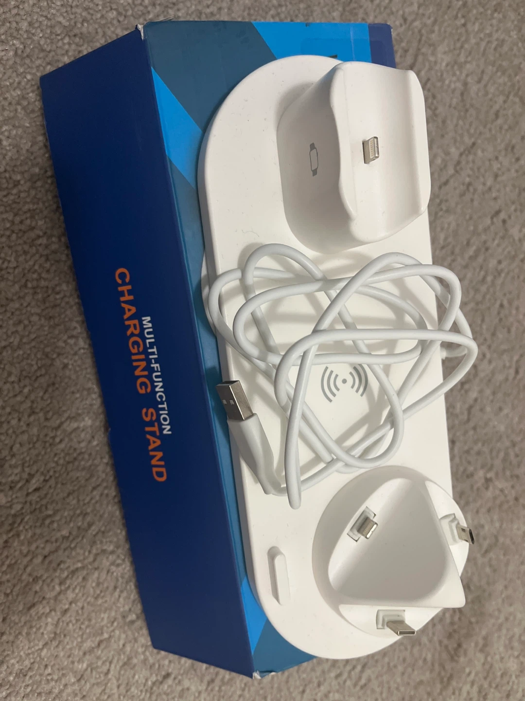 WILTECK Multi-Function Charging Stand for iPhone, Watch, AirPods - photo 2