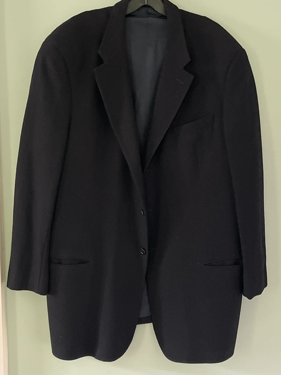 Vintage Armani Collezioni Black Blazer Jacket 46L