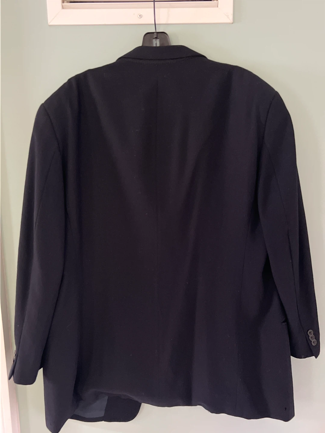 Vintage Armani Collezioni Black Blazer Jacket 46L - photo 5