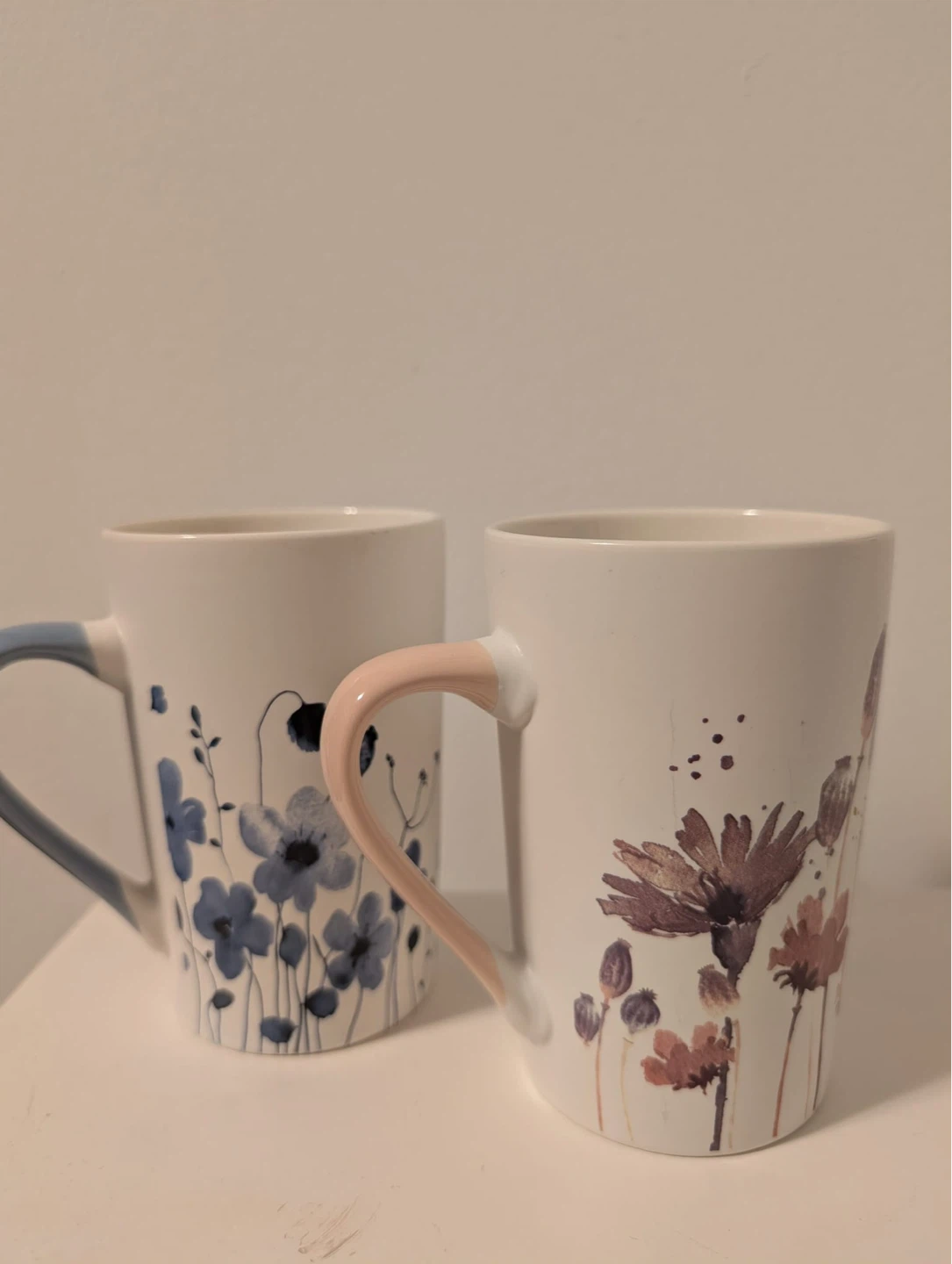 Set of 2 Floral Mugs - photo 2