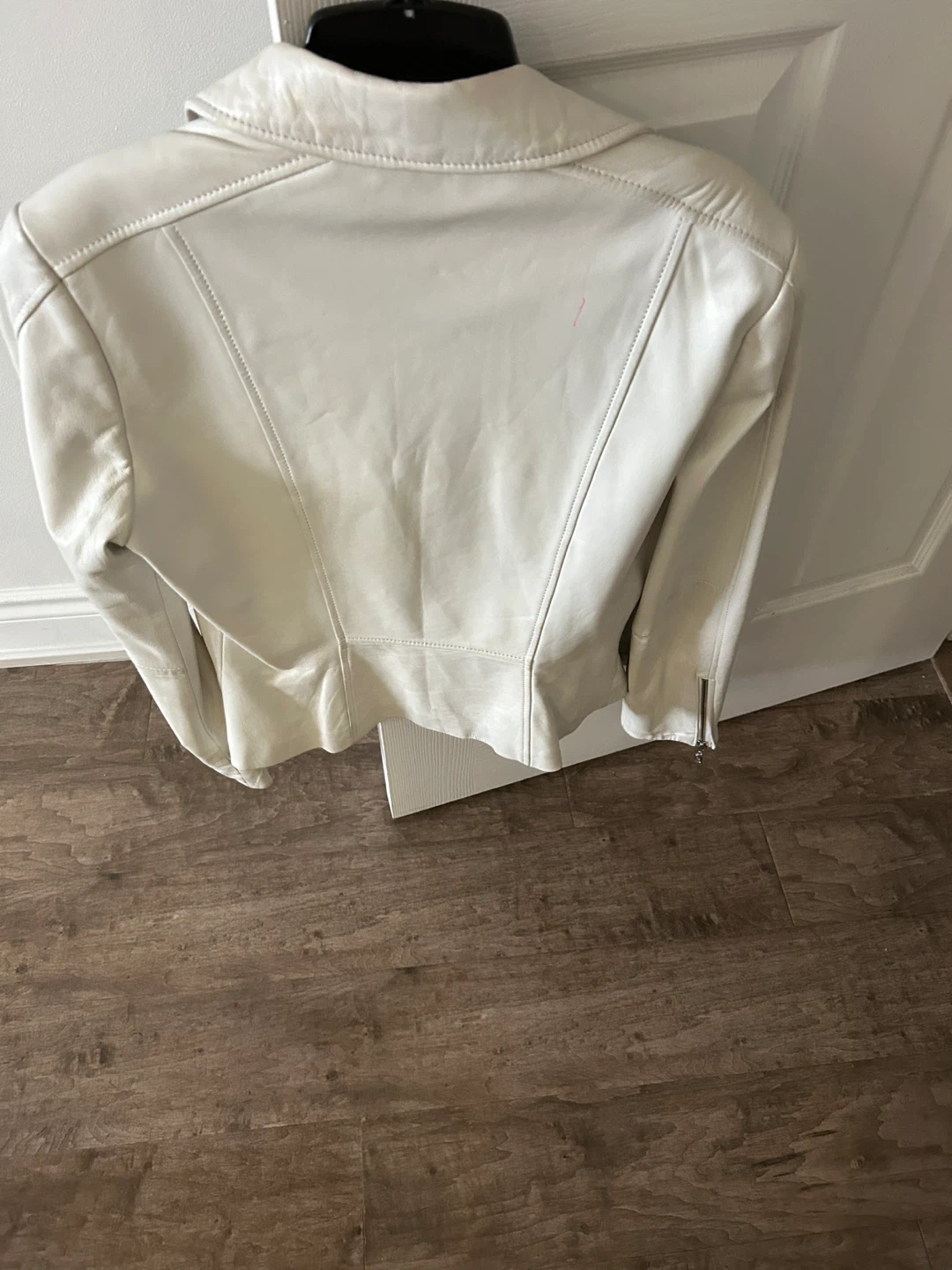 White Leather Jacket