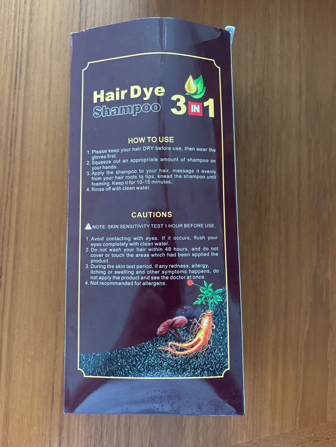 ONILYUA Hair Dye Shampoo 3 in 1 - photo 3