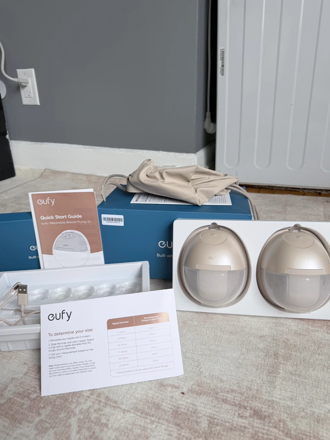 Eufy Wearable Breast Pump S1
