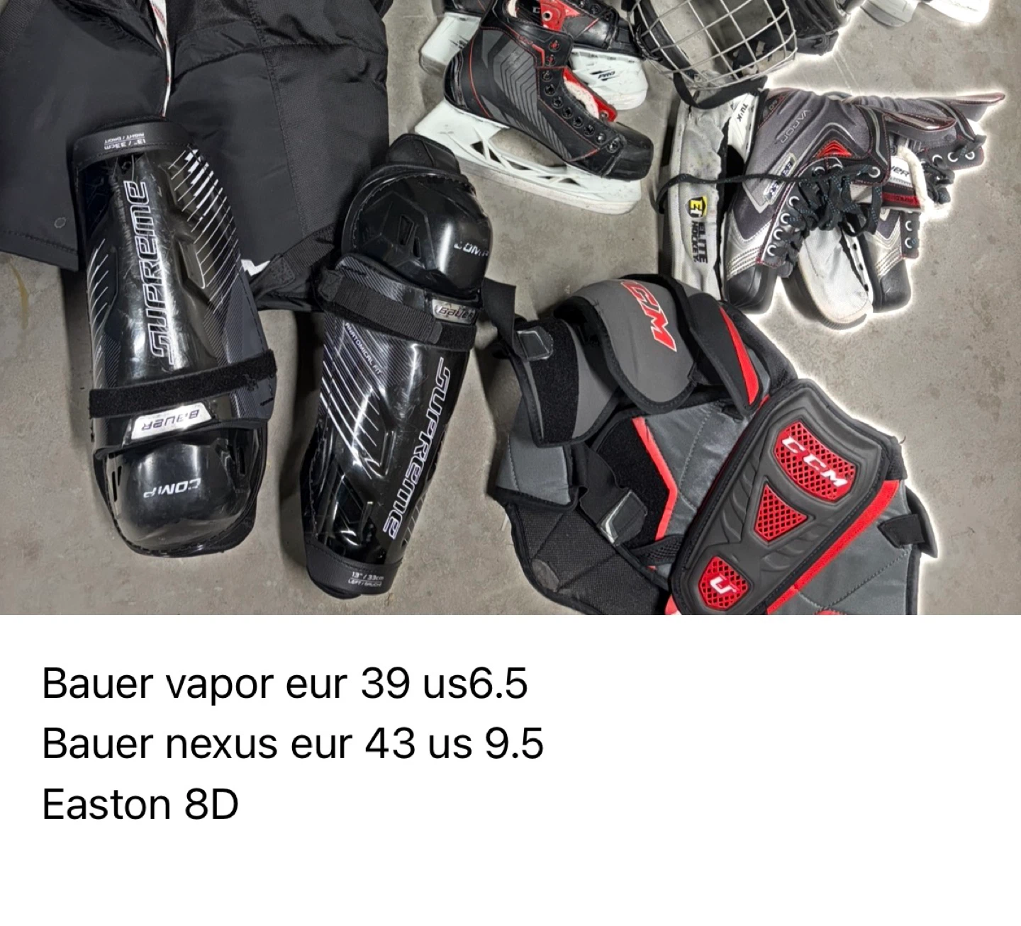 Assorted Hockey Skates and Gear ON SALE! - photo 2