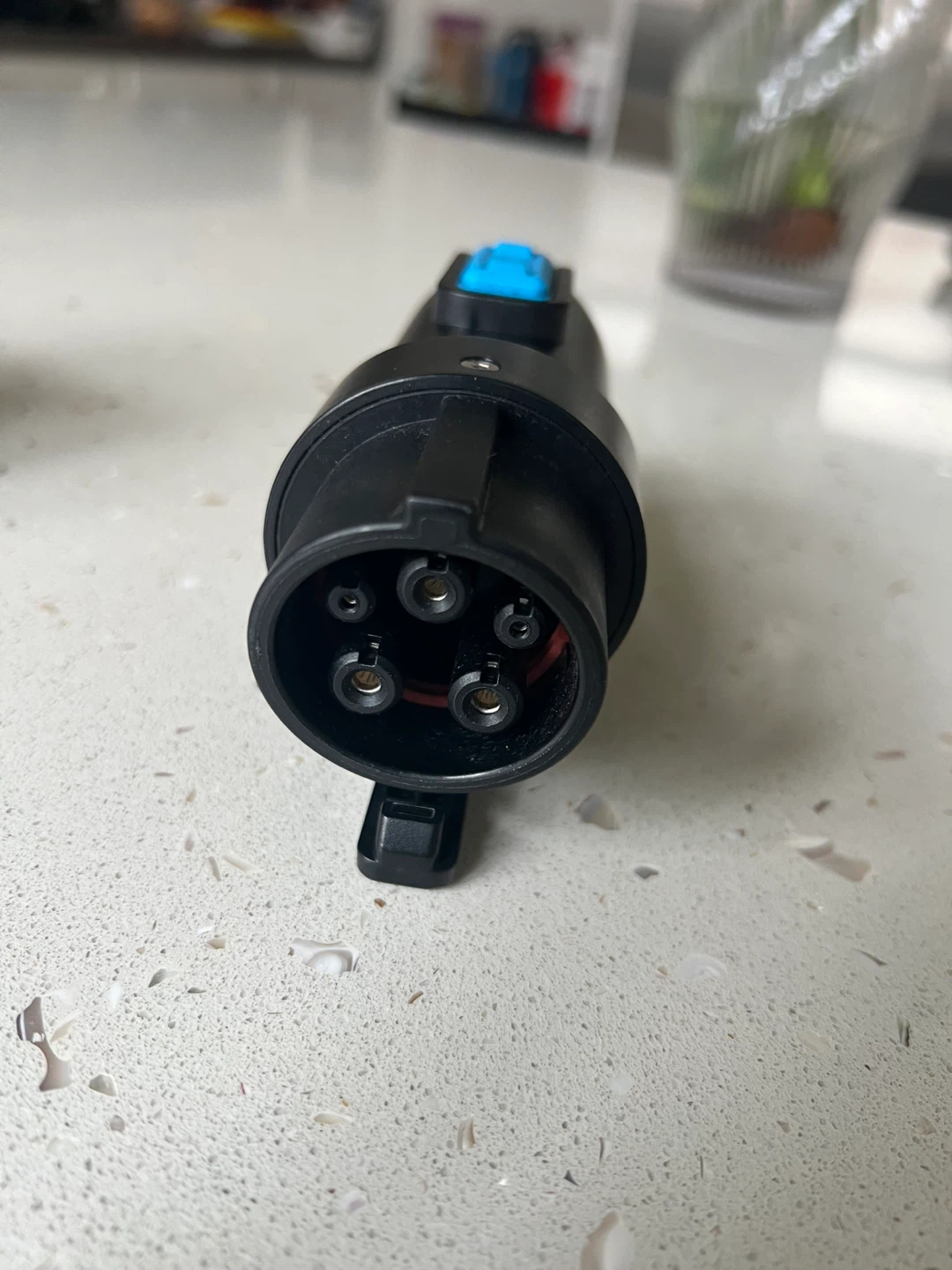 Black Electrical Plug Adapter - photo 3