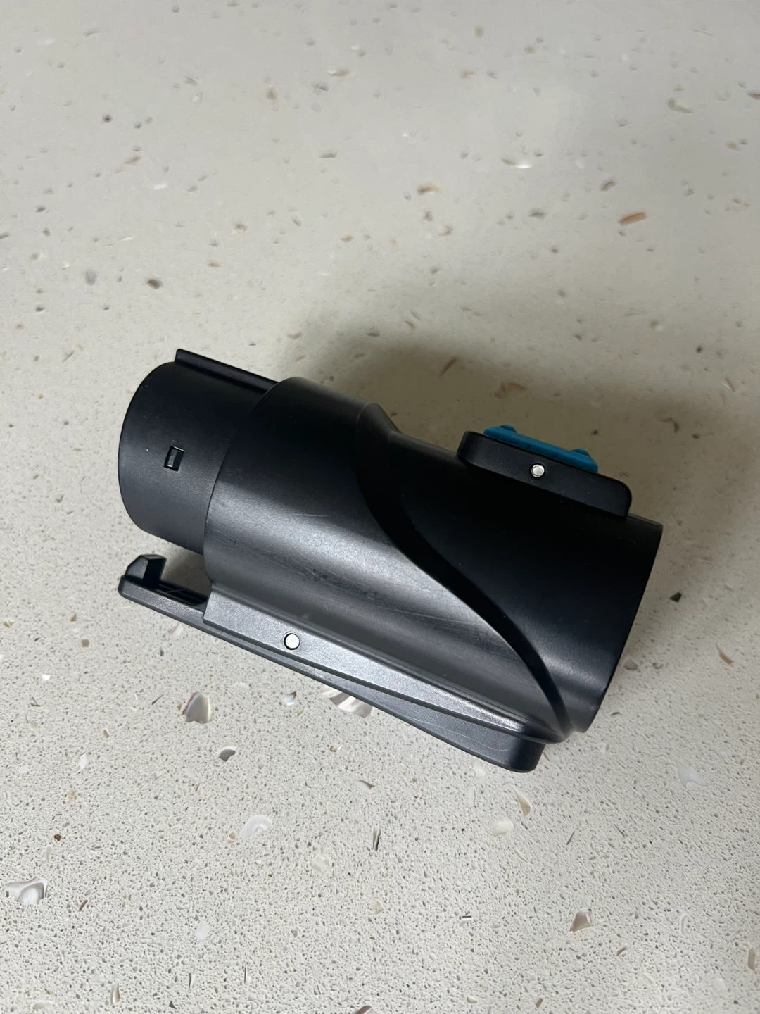 Black Electrical Plug Adapter