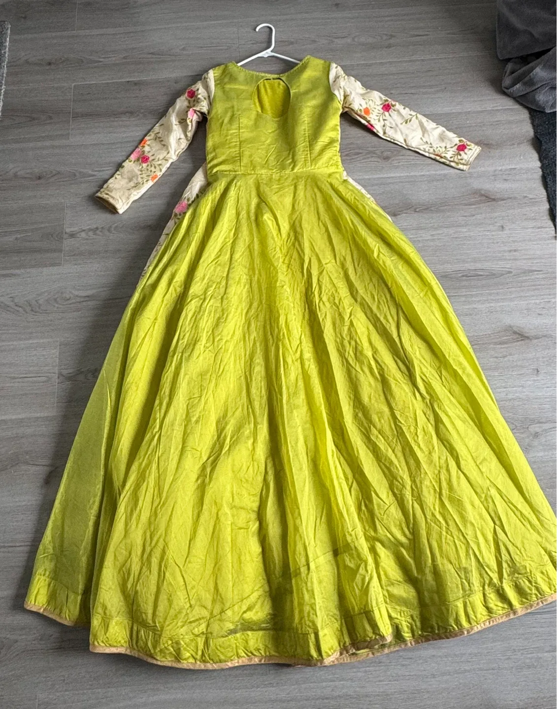 Women's Embroidered Anarkali Dress - photo 2