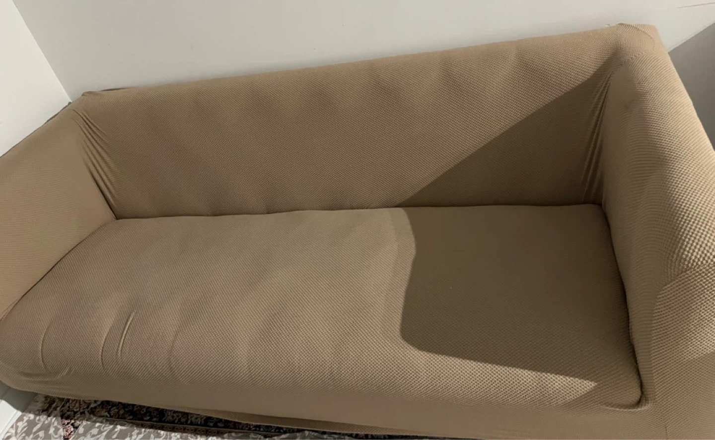Tufted Tan Sofa Furniture - photo 2