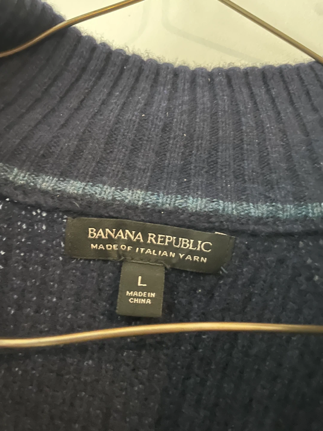 Banana Republic Navy Blue Sweater - photo 2