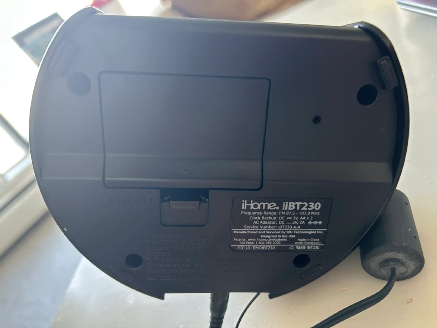 iHome iBT230 Bluetooth Alarm Clock Radio - photo 4