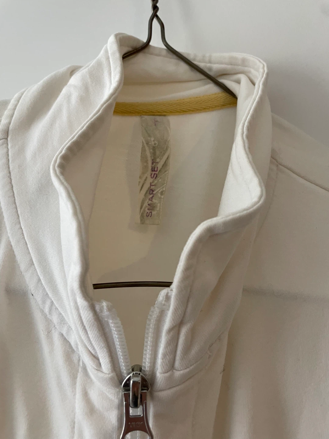 White Smart Set Running Jacket - photo 2