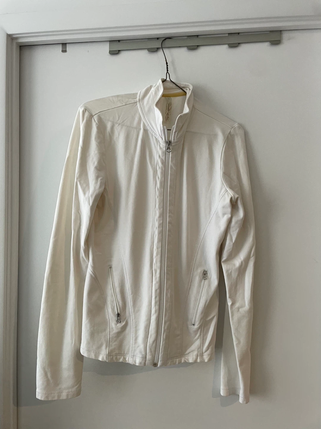 White Smart Set Running Jacket