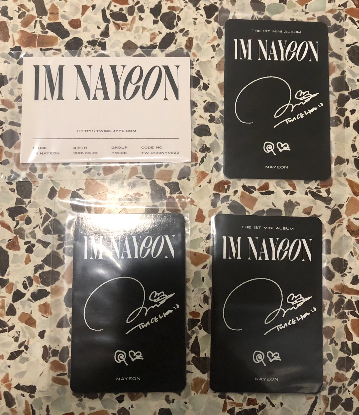 NAYEON (TWICE) - IM NAYEON PHOTOCARDS - photo 3