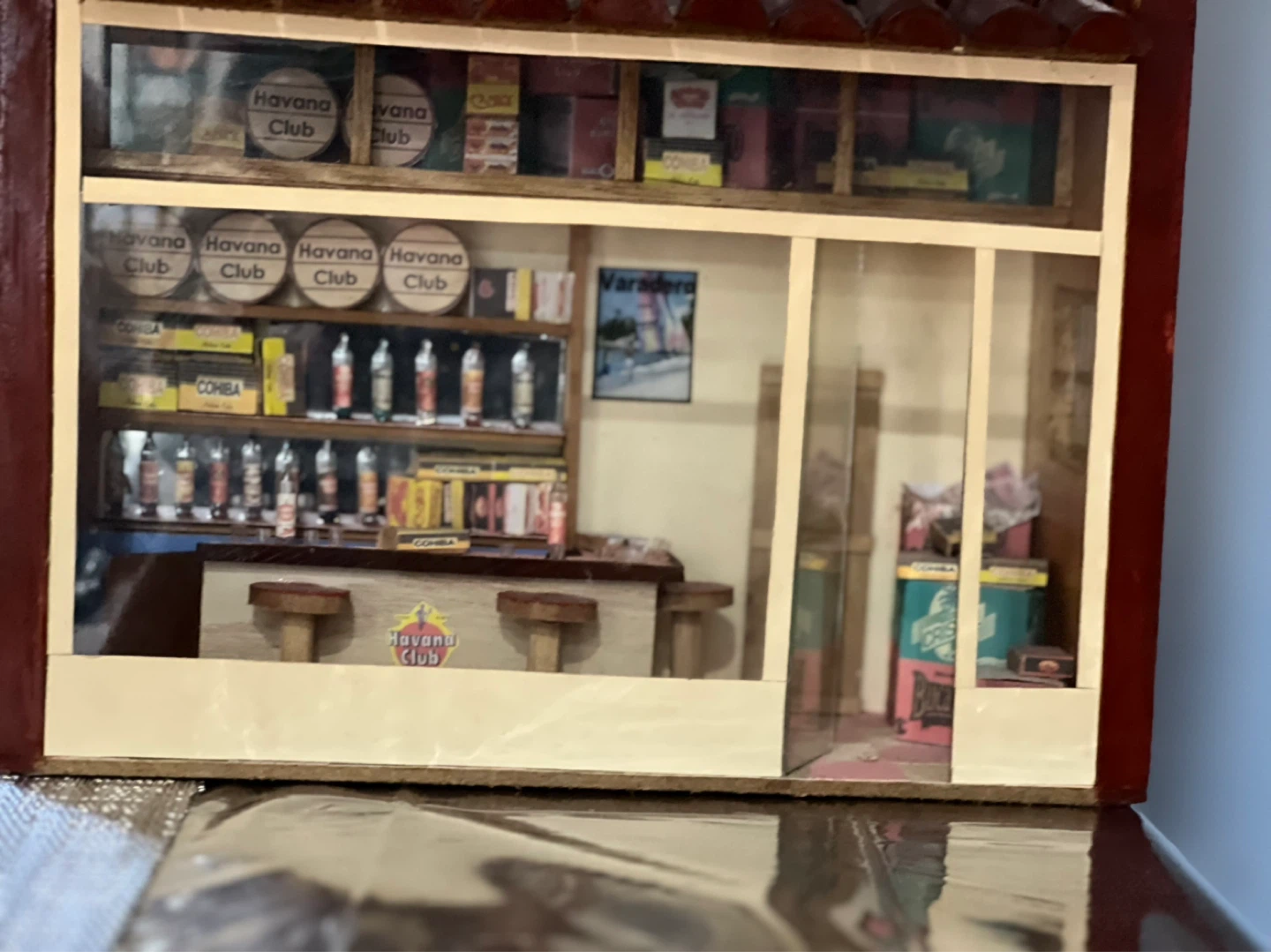 Vintage Havana Club Miniature Bar decor - photo 4