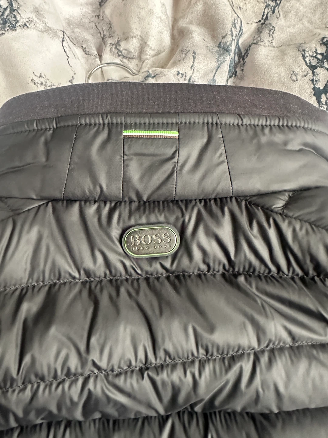 NEW HUGO BOSS DUCK DOWN QUILTED PUFFER VEST MEN SIZE MEDIUM - photo 4