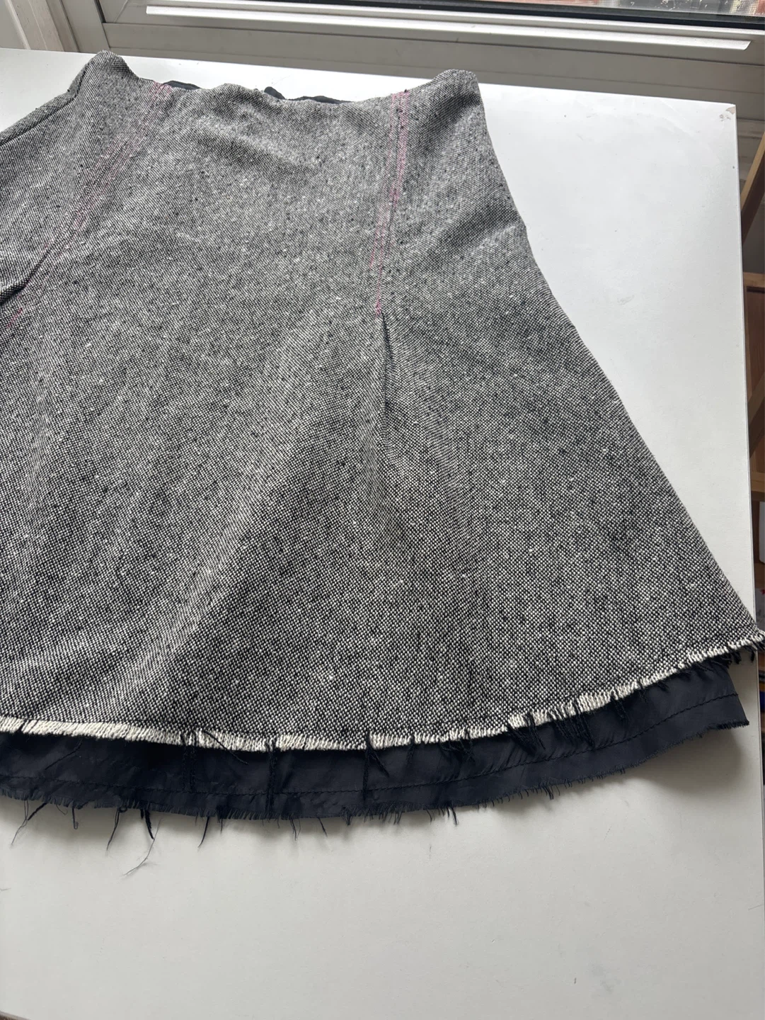 Women's Tweed Skirt - Size S - photo 2