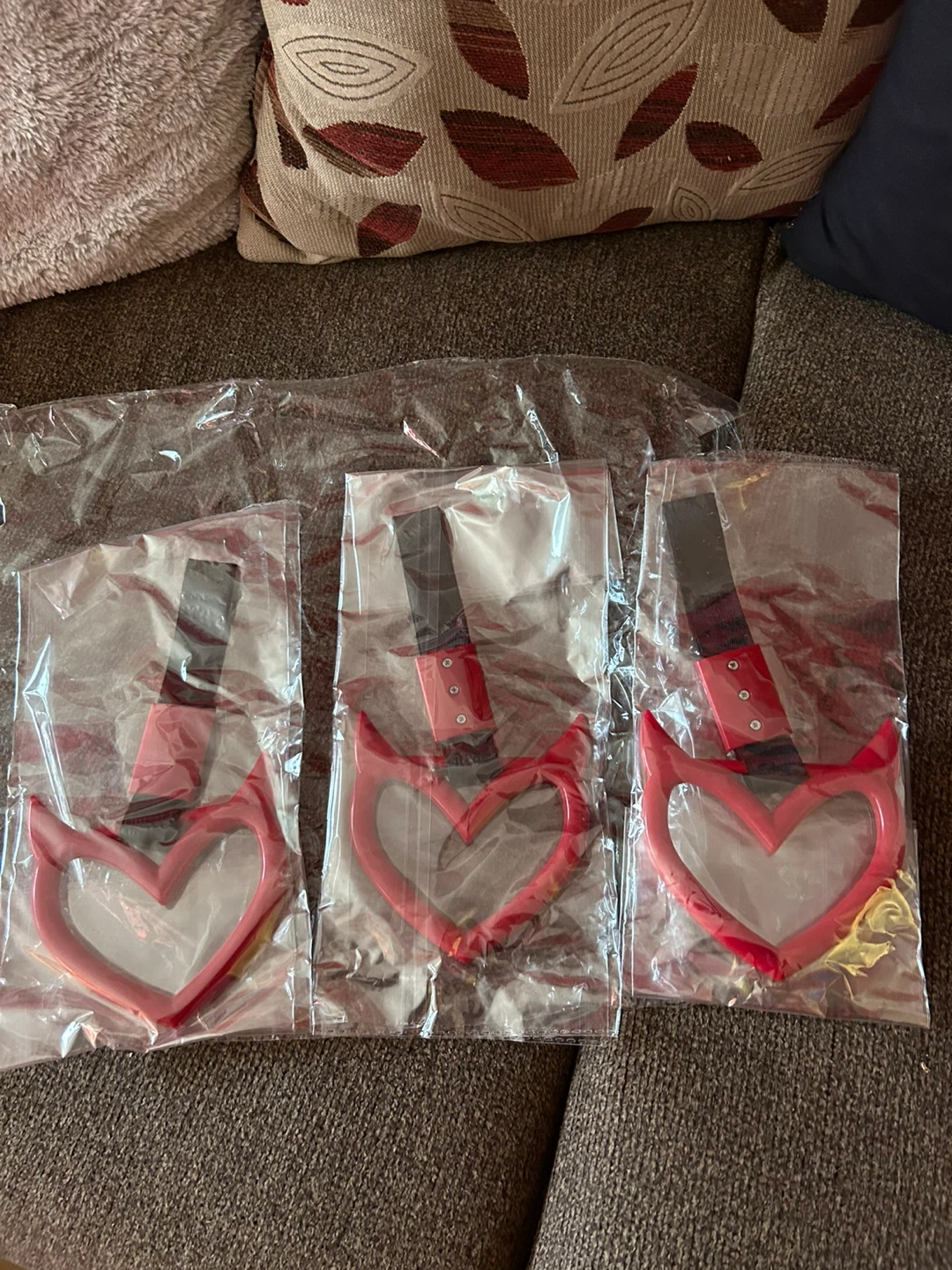 Red Devil Heart Shaped Handlebars