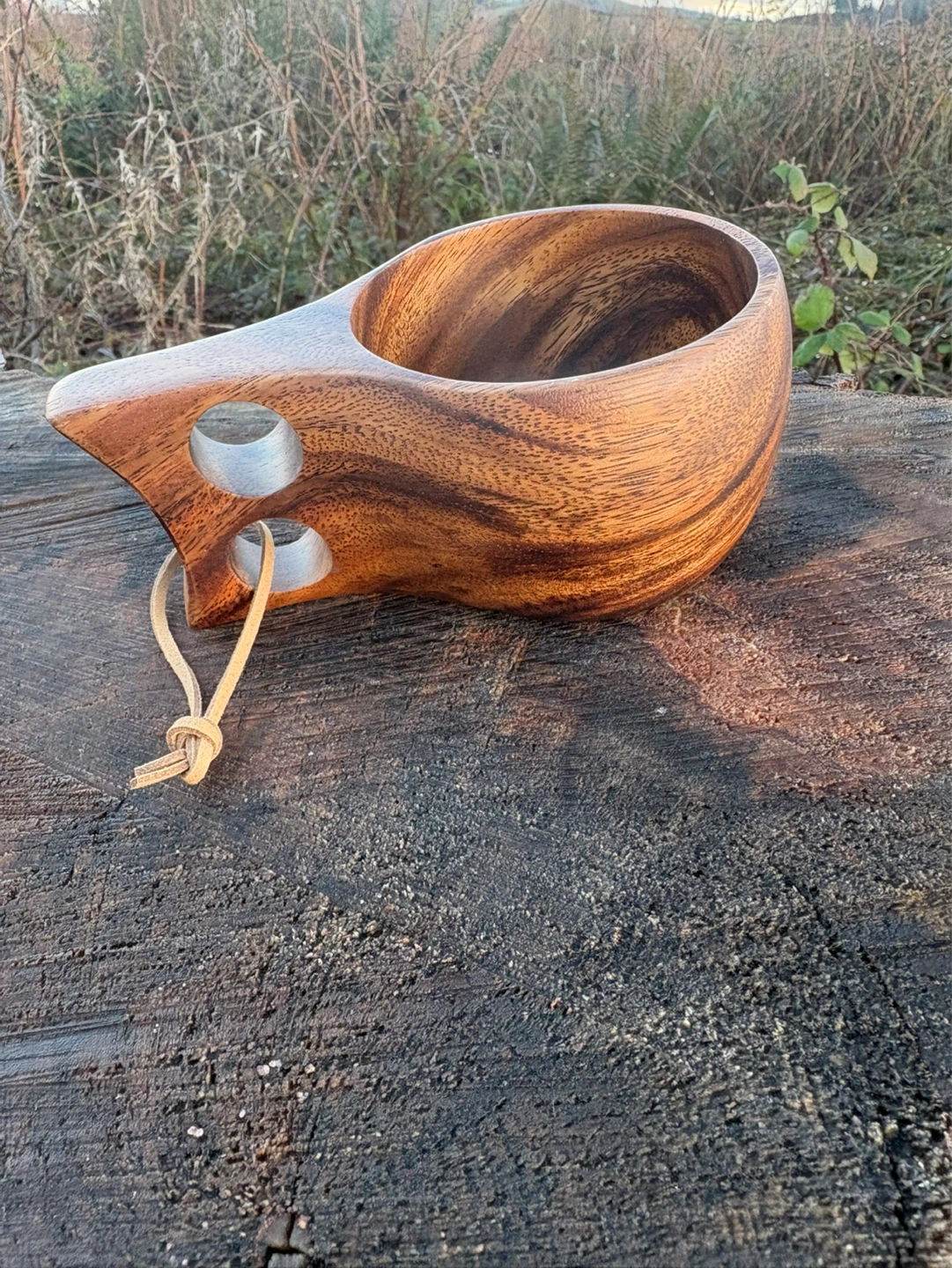 Canvasback Wooden Kuksa Cup