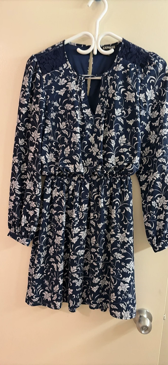The Perfect Blue & White  Summer Dress
