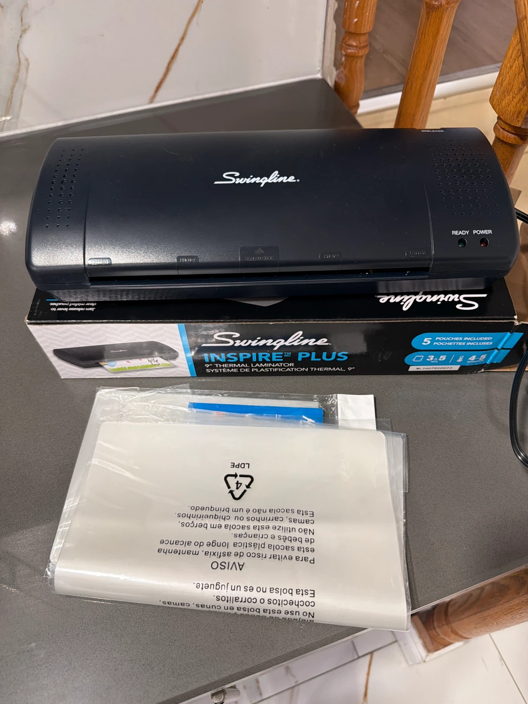 Swingline Inspire Plus 9" Thermal Laminator - photo 4