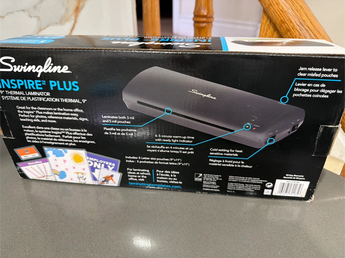 Swingline Inspire Plus 9" Thermal Laminator - photo 3
