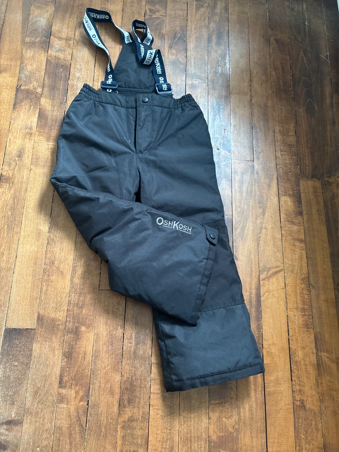 OshKosh B'gosh Black Snow Bib Pants Size 6 - photo 4
